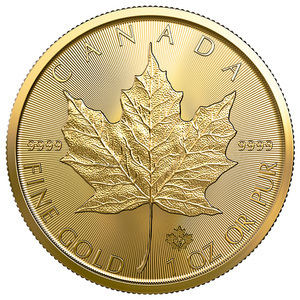 Compare gold prices of 2020 1/10 oz Canadian Gold Maple Leaf Coin